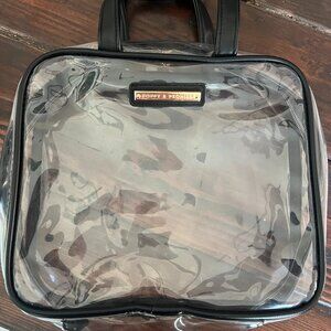 Poppy & Peonies Clear Square Bag